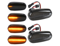 Alfa Romeo 147 01-04 LED stranski smerniki DIMLJENI DINAMIČNI KOMPLET 2-delni