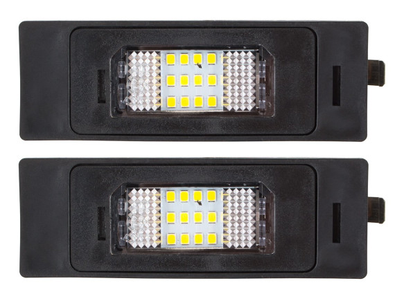 Alfa Romeo 147 156 159 166 Mito Brera GT Spider LED luči za registrsko tablico, komplet 2 kosov