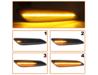 Alfa Romeo 156 97-06 LED stranski smerniki DIMLJENI DINAMIČNI KOMPLET 2-delni