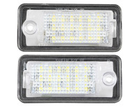 Audi A3 A4 A6 A8 Q7 LED luči za registrsko tablico, komplet 2 kosov