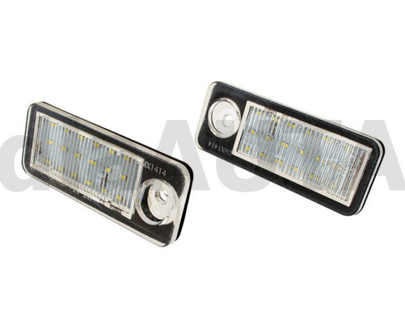 Audi A6 C5 Kombi 97-04 LED luči za registrsko tablico, komplet 2 kosov