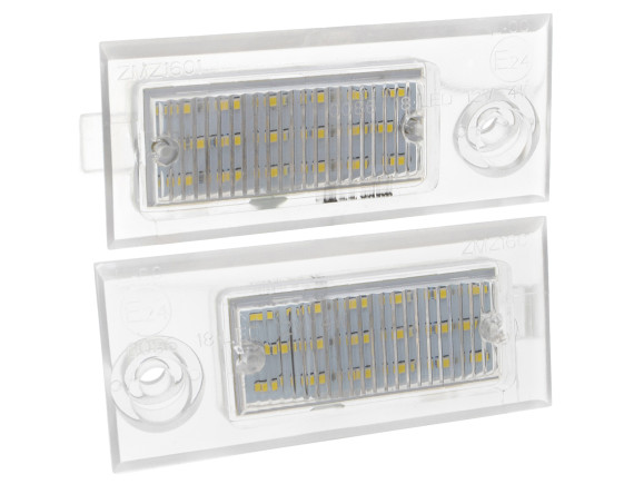Audi A6 C5 Limuzina 97-04 LED luči za registrsko tablico, komplet 2 kosov