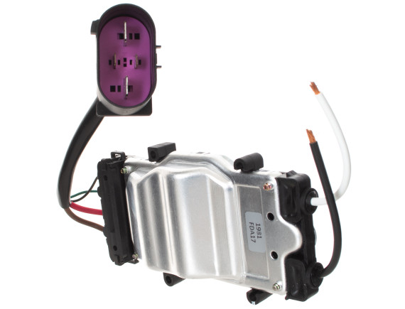 Audi A6 C6 04-11 modul ventilatorja hladilnika LEVI