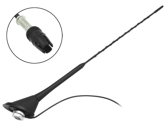 Avto antena za Fiat s priključkom RAW, 40cm drog