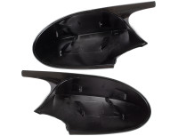 BMW 1 E81 E82 E87 E88 04-08 pokrov ogledala ČRN SIJAJNI levi + desni KOMPLET 2 kosa