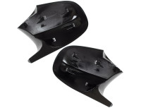 BMW 1 E81 E82 E87 E88 10-15 pokrov ogledala ČRN SIJAJNI levi + desni KOMPLET 2 kosa