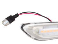 BMW 1 E81 E82 E87 E88 LED stranski smerniki DINAMIČNO BELI KOMPLET 2-DELNI