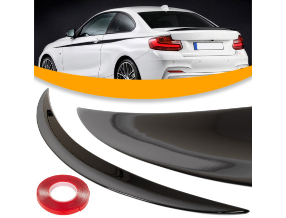BMW 2 F22 12-21 spoiler tylny dachowy - lotka na klapę bagażnika GLOSSY BLACK MP
