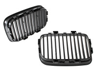 BMW 3 E36 90-96 atrapy między reflektory (nerki) lewa + prawa kpl. BLACK