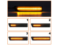 BMW 3 E36 FL 96-99 LED stranski smerniki DIMLJENI DINAMIČNI KOMPLET 2-DELNI