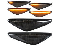BMW 3 E46 COUPE / KABRIOLETA 03-06 LED stranski smerniki DIMLJENI DINAMIČNI KOMPLET 2-DELNI