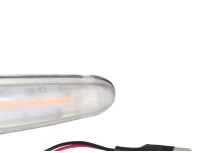 BMW 3 E46 kierunkowskaz boczny LED BIAŁY DYNAMICZNY 2 szt. KPL