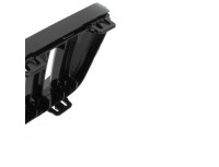 BMW 3 E92 E93 10-13 maske med žarometoma (ledvički) levi + desni komplet ČRNE SIJAJNE DVOJNE LETVE