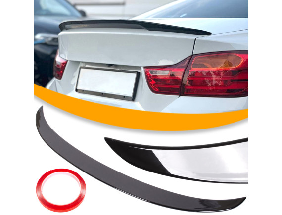BMW 4 F32 13-20 spoiler tylny dachowy - lotka na klapę bagażnika GLOSSY BLACK MP