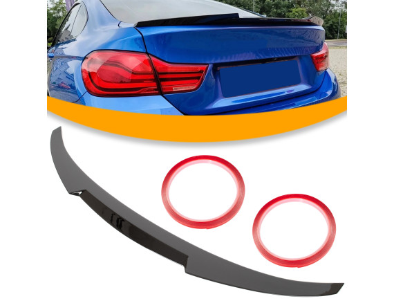 BMW 4 F36 14-21 spoiler tylny dachowy - lotka na klapę bagażnika GLOSSY BLACK M4