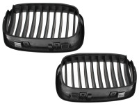 BMW 5 E39 95-00 maske med žarometi (ledvičke) TUNING ČRNE leve + desne komplete