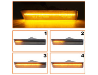 BMW 7 E38 94-01 LED stranski smerniki DIMLJENI DINAMIČNI KOMPLET 2-DELNI