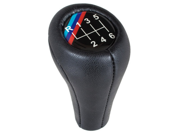 BMW E30 E32 E34 E36 E38 E39 E46 E53 Z3 ročica menjalnika ČRNO USNJE M-PAKET 6 PRESTAV