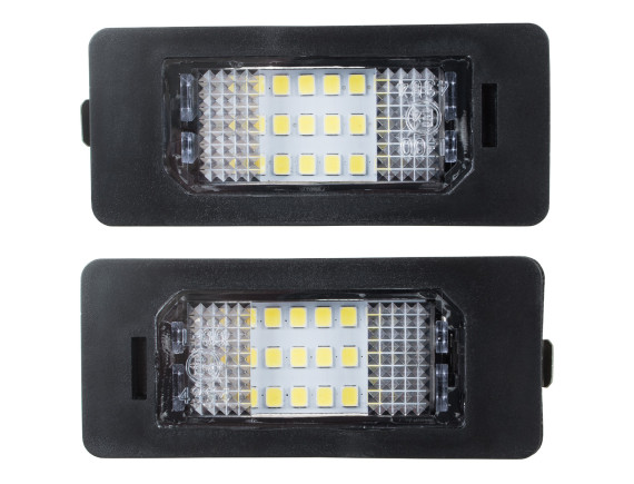 BMW F10 F11 F25 F30 F31 F32 F34 LED luči za registrsko tablico, komplet 2 kosov