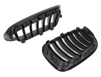 BMW X3 F25 X4 F26 14-17 maske med žarometi (ledvičke) levi + desni komplet ČRNE MAT