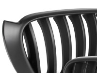 BMW X3 F25 X4 F26 14-17 maske med žarometi (ledvičke) levi + desni komplet ČRNE MAT