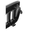 BMW X5 F15 13-18 maske med žarometi (ledvičke) levi + desni komplet ČRNE SIJAJNE DVOJNE LETVE