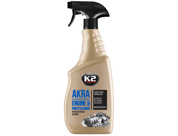 Čistilo motorja K2 AKRA 750ml z razpršilnikom K177