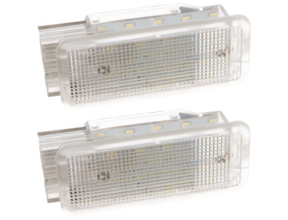 Citroen Berlingo C2 C3 C4 C5 C6 C8 DS3 Jumpy Saxo Xsara lampki podświetlenia wnętrza kabiny / bagażnika LED 2 szt. KPL