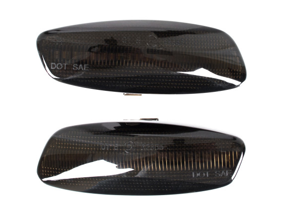 Citroen C3 II 2009- stranski smerniki LED SMOKE DYNAMIC 2 kosa KPL