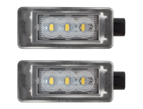 Citroen C5 III 2008- LED luči za registrsko tablico, komplet 2 kosov