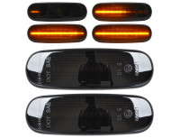 Fiat Doblo Fiorino Grande Punto Idea Linea Multipla LED bočni smernik SMOKED DYNAMIC 2 kom. NASTAVI