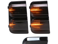 Fiat Ducato 2006- LED stranski smerniki DYNAMIC, 2-delni komplet