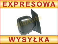 Fiat Scudo II 07-16 ročno zunanje ogledalo ČRNO desno