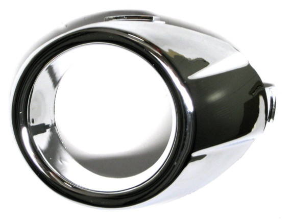 Ford Fiesta VII 08-13 halogen okvir CHROME TUNING levi