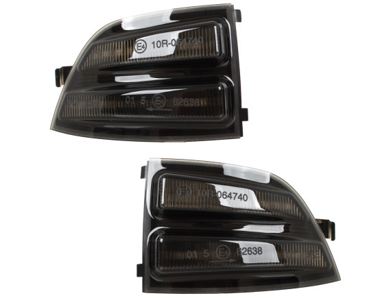 Ford Focus II C-MAX 03-07 levi + desni smernik ogledalo DYNAMIC LED 2-delni SET