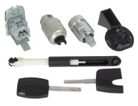 Ford Focus Mk2 2004 - stikalo za vžig + komplet vstavkov + mehanizem za odpiranje pokrova motorja KPL