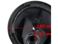 Ford Fusion 02-12 5-STOPENJSKI MENJALNIK ČRNO/SREBRNA ROČICA PRESTAVNEGA MENJALNIKA + MOTEV S SREBRNIM OKVIRJEM