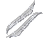 Ford Galaxy II 06-15 SREBRNA notranja kljuka sprednjih vrat leva + desna KOMPLET 2 kosa