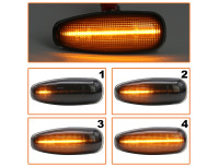 Hyundai i30 07-12 LED stranski smerniki DYNAMIC, 2-delni komplet
