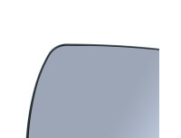 Hyundai i40 2011- OGREVAN vložek ogledala desno