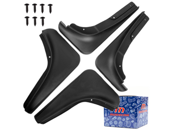 x4 Namenski komplet blatnikov JEEP CHEROKEE V KL 14-18 PRED PREDPREMIJO SPREDNJI + ZADNJI