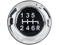 Jeep Wrangler 07-13 6-stopenjska prestavna ročica ČRNE + KROMIRANE