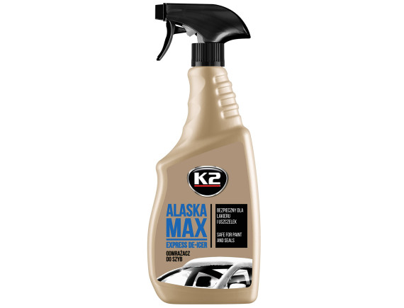 K2 ALASKA razpršilec za odmrzovanje oken 700ml K607