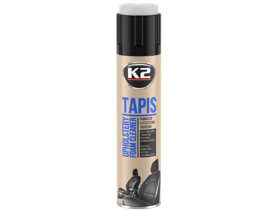 K2 TAPIS Čistilna pena za oblazinjeno pohištvo s krtačo 600 ml Aerosol K206B