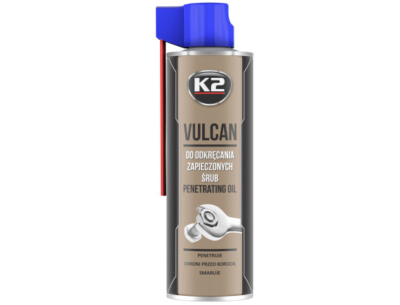 K2 VULCAN 500ml aerosol W115 odstranjevalec rje za vijake