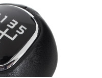 Kia Rio III 2010- ČRNO USNJENA 5-STOPENJSKA ROČICA PRESTAVNEGA MENJALNIKA