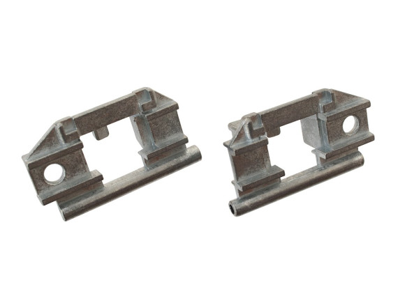 Komplet za popravilo strešnega okna za Peugeot 206 98-12, KOVINSKI SPONI L+D, 2-delni KOMPLET