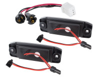 LED luči za registrsko tablico Hyundai Kona Sonata VI Tucson i40 CW Kia Sportage, komplet 2 kosov