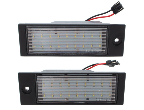 LED luči za registrsko tablico za Hyundai Tucson i40, Kia Cadenza I, Magentis Optima, Sportage (2 kosa)