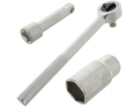 M MODECAR Zestaw narzędzi (klucze nasadowe) w walizce 1/4" i 3/8" 40PCS